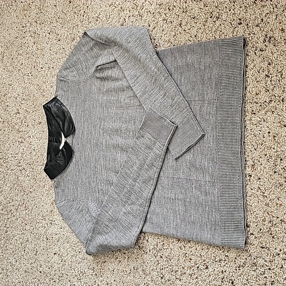 Milly gray sweater sz M - Picture 5 of 15